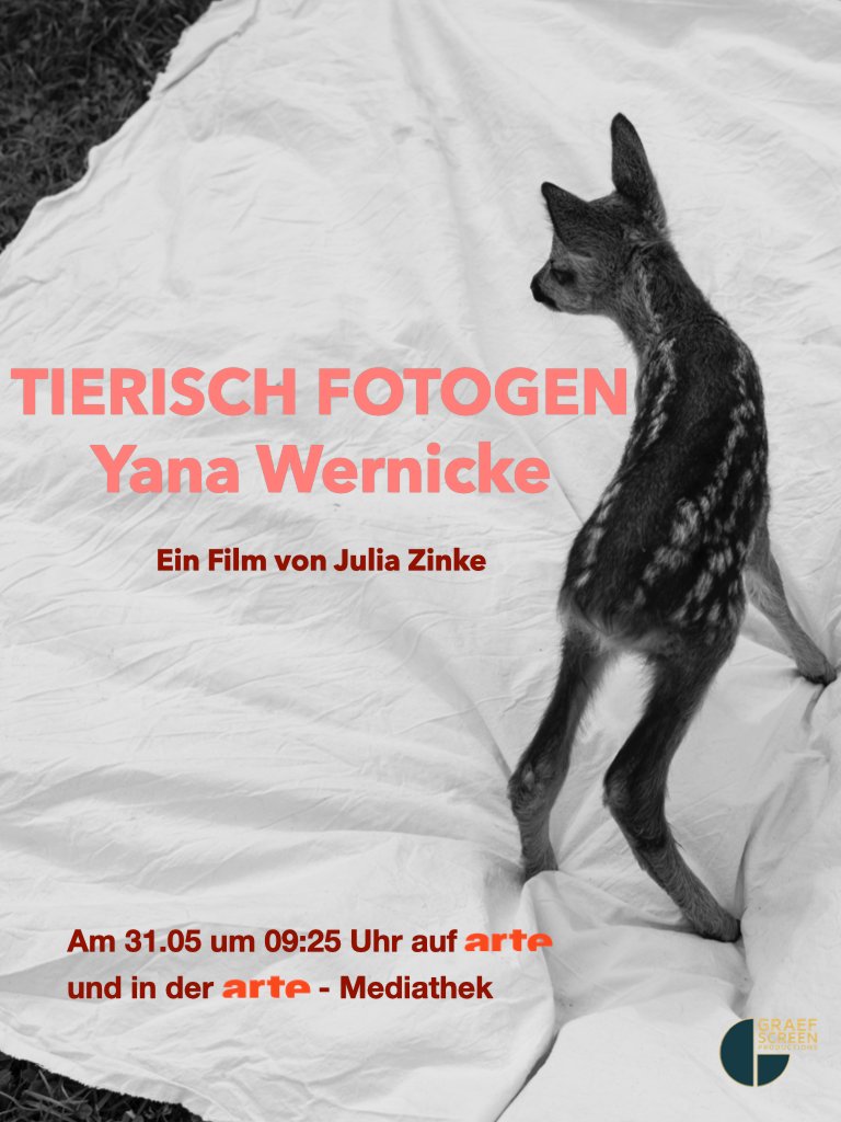 Filmplakat „Tierisch fotogen — Yana Wernicke